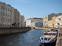 Boat trip along rivers and canals